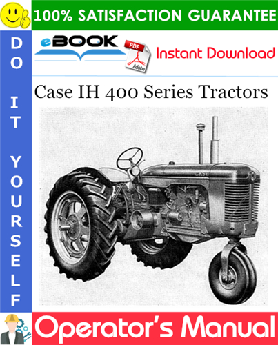 Thumbnail ☆☆ Best ☆☆ Case IH 400 Series Tractors Operators Manual