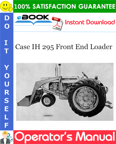 Thumbnail ☆☆ Best ☆☆ Case IH 295 Front End Loader Operators Manual