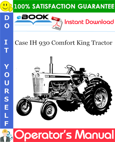 Thumbnail ☆☆ Best ☆☆ Case IH 930 Comfort King Tractor Operators Manual Thumbnail ☆☆ Best ☆☆ Case IH 930 Comfort King Tractor Operators Manual
