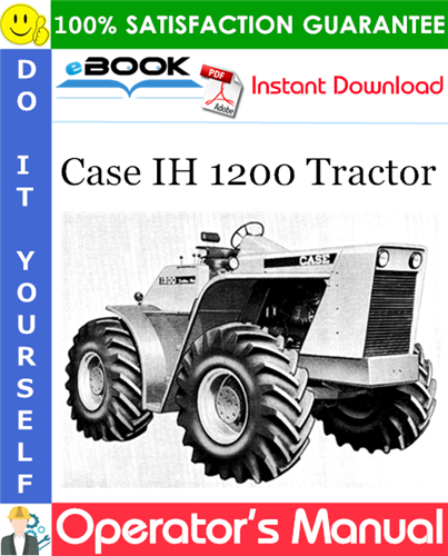 Thumbnail ☆☆ Best ☆☆ Case IH 1200 Tractor Operators Manual