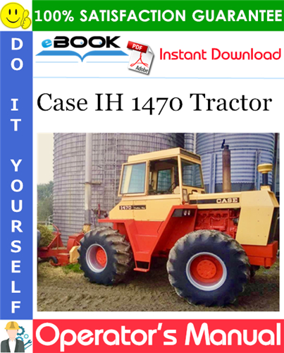 Thumbnail ☆☆ Best ☆☆ Case IH 1470 Tractor Operators Manual