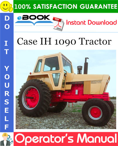 Thumbnail ☆☆ Best ☆☆ Case IH 1090 Tractor Operators Manual