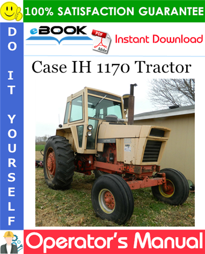 Thumbnail ☆☆ Best ☆☆ Case IH 1170 Tractor Operators Manual