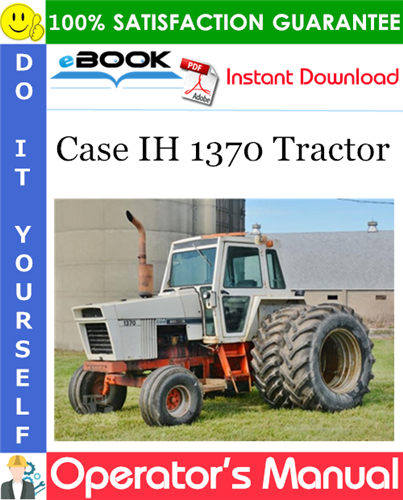 Thumbnail ☆☆ Best ☆☆ Case IH 1370 Tractor Operators Manual