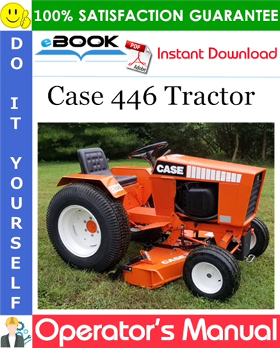 Thumbnail ☆☆ Best ☆☆ Case 446 Tractor Operators Manual (S/N 9728158 and after)