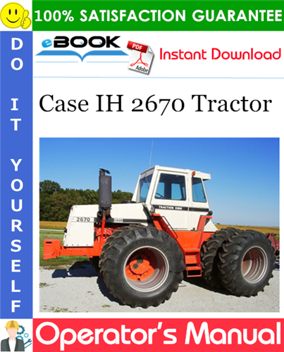 Thumbnail ☆☆ Best ☆☆ Case IH 2670 Tractor Operators Manual