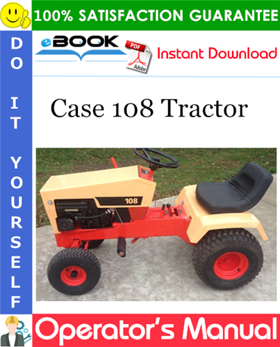 Thumbnail ☆☆ Best ☆☆ Case 108 Tractor Operators Manual
