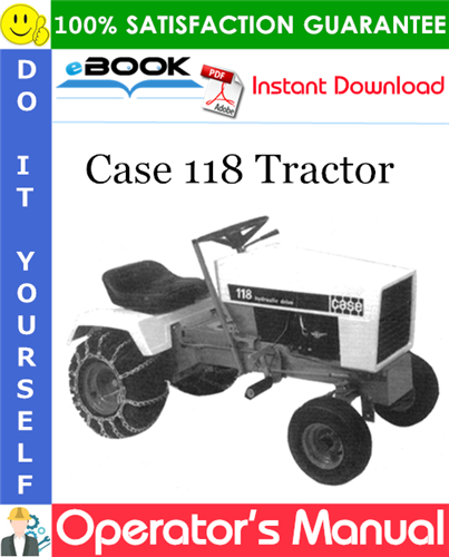 Thumbnail ☆☆ Best ☆☆ Case 118 Tractor Operators Manual
