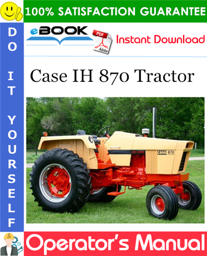 Thumbnail ☆☆ Best ☆☆ Case IH 870 Tractor Operators Manual