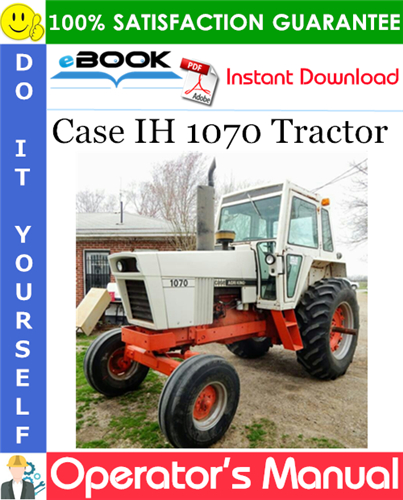 Thumbnail ☆☆ Best ☆☆ Case IH 1070 Tractor Operators Manual (Starting with SN 8736001)