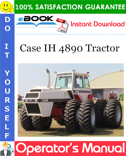 Thumbnail ☆☆ Best ☆☆ Case IH 4890 Tractor Operators Manual