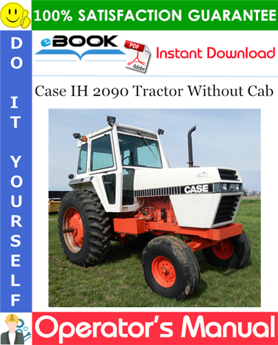 Thumbnail ☆☆ Best ☆☆ Case IH 2090 Tractor Without Cab Operators Manual