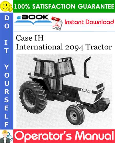 Thumbnail ☆☆ Best ☆☆ Case IH International 2094 Tractor Operators Manual