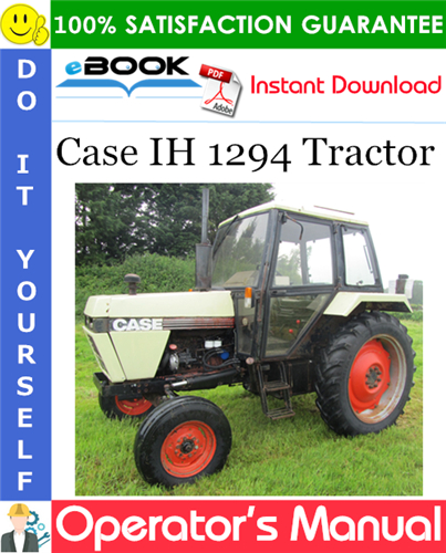 Thumbnail ☆☆ Best ☆☆ Case IH 1294 Tractor Operators Manual
