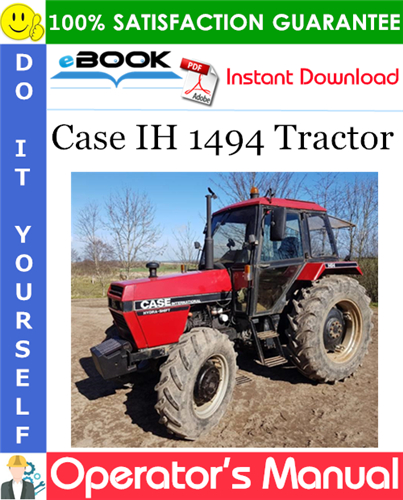 Thumbnail ☆☆ Best ☆☆ Case IH 1494 Tractor Operators Manual