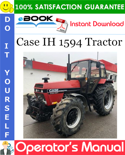Thumbnail ☆☆ Best ☆☆ Case IH 1594 Tractor Operators Manual