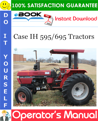 Thumbnail ☆☆ Best ☆☆ Case IH 595/695 Tractors Operators Manual