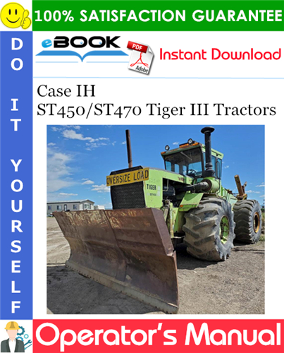 Thumbnail ☆☆ Best ☆☆ Case IH ST450/ST470 Tiger III Tractors Operators Manual Thumbnail ☆☆ Best ☆☆ Case IH ST450/ST470 Tiger III Tractors Operators Manual