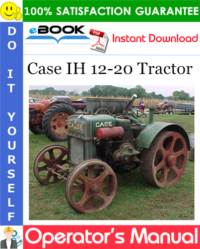 Thumbnail ☆☆ Best ☆☆ Case IH 12-20 Tractor Operators Manual