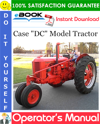 Thumbnail ☆☆ Best ☆☆ Case DC Model Tractor Operators Manual