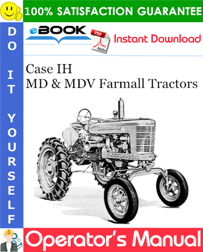 Thumbnail ☆☆ Best ☆☆ Case IH MD & MDV Farmall Tractors Operators Manual Thumbnail ☆☆ Best ☆☆ Case IH MD & MDV Farmall Tractors Operators Manual
