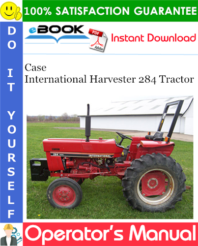 Thumbnail ☆☆ Best ☆☆ Case International Harvester 284 Tractor Operators Manual Thumbnail ☆☆ Best ☆☆ Case International Harvester 284 Tractor Operators Manual