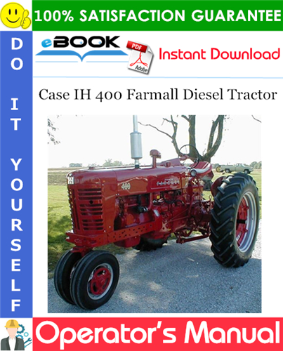 Thumbnail ☆☆ Best ☆☆ Case IH 400 Farmall Diesel Tractor Operators Manual