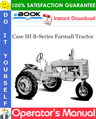 Thumbnail ☆☆ Best ☆☆ Case IH B-Series Farmall Tractor Operators Manual