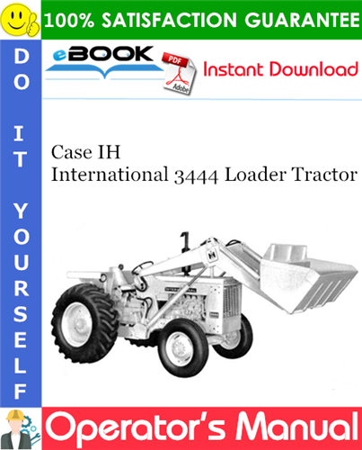 Thumbnail ☆☆ Best ☆☆ Case IH International 3444 Loader Tractor Operators Manual