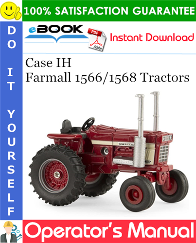 Thumbnail ☆☆ Best ☆☆ Case IH Farmall 1566/1568 Tractors Operators Manual
