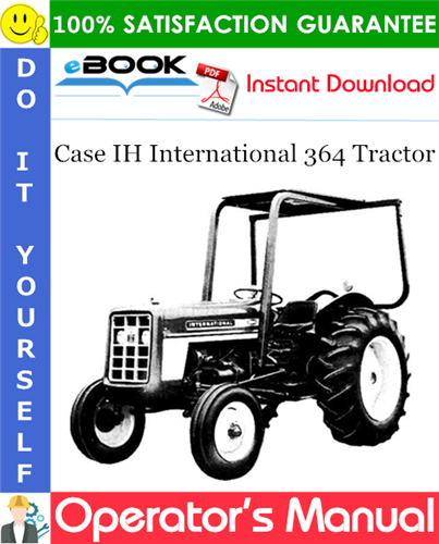 Thumbnail ☆☆ Best ☆☆ Case IH International 364 Tractor Operators Manual