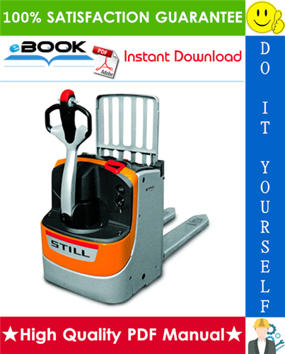 Thumbnail ☆☆ Best ☆☆ Still EXU-H Power Pallet With Supplementary Lift Service Repair Manual