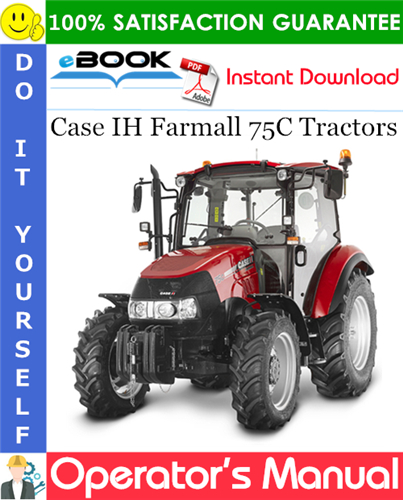 Thumbnail ☆☆ Best ☆☆ Case IH Farmall 75C Tractors Operators Manual