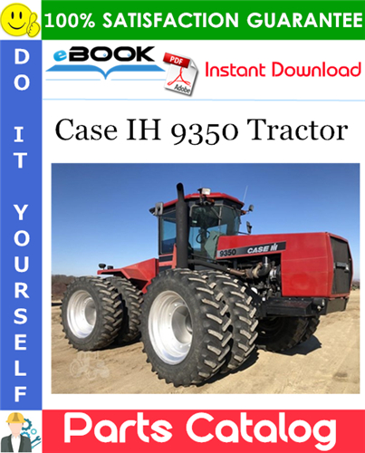 Thumbnail ☆☆ Best ☆☆ Case IH 9350 Tractor Parts Catalog Manual