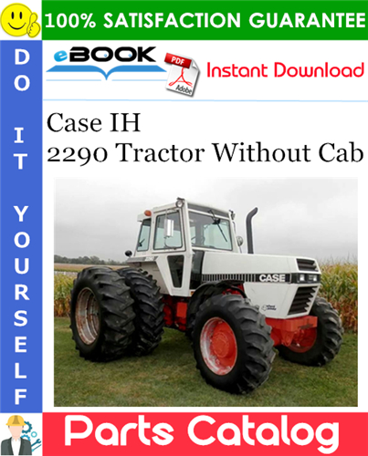 Thumbnail ☆☆ Best ☆☆ Case IH 2290 Tractor Without Cab Parts Catalog Manual