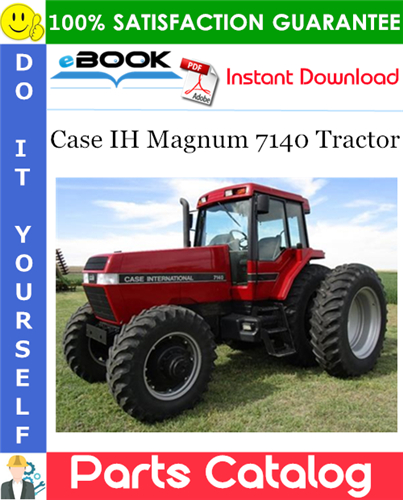 Thumbnail ☆☆ Best ☆☆ Case IH Magnum 7140 Tractor Parts Catalog Manual (North America)