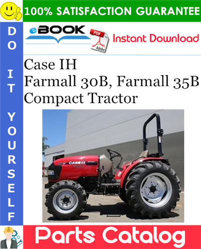 Thumbnail ☆☆ Best ☆☆ Case IH Farmall 30B, Farmall 35B Compact Tractor Parts Catalog Manual