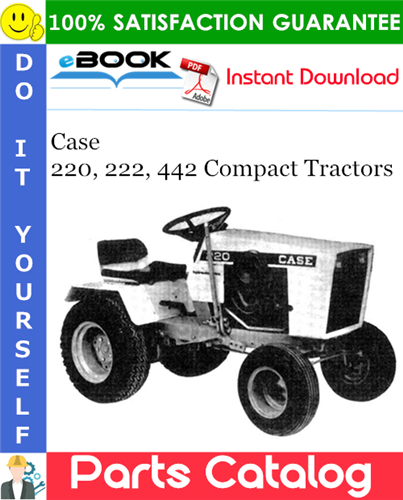 Thumbnail ☆☆ Best ☆☆ Case 220, 222, 442 Compact Tractors Parts Catalog Manual