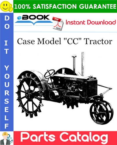 Thumbnail ☆☆ Best ☆☆ Case Model CC Tractor Parts Catalog Manual