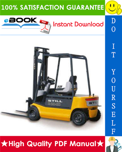 Thumbnail ☆☆ Best ☆☆ Still R20-15, R20-16, R20-18, R20-20 Electric Fork Truck Service Repair Manual