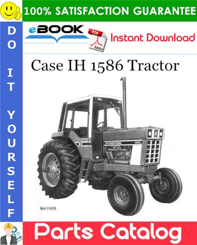 Thumbnail ☆☆ Best ☆☆ Case IH 1586 Tractor Parts Catalog Manual