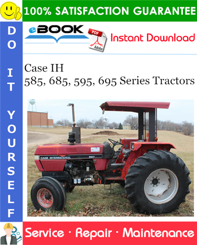 Thumbnail ☆☆ Best ☆☆ Case IH 585, 685, 595, 695 Series Tractors Service Repair Manual