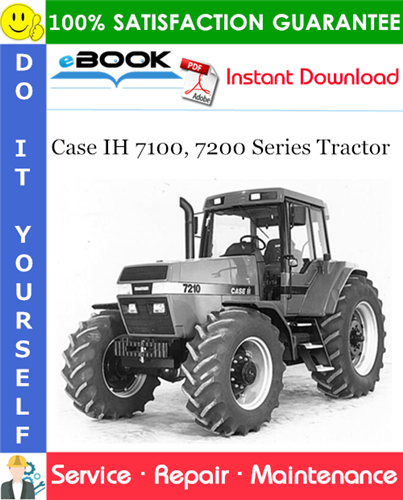 Thumbnail ☆☆ Best ☆☆ Case IH 7100, 7200 Series Tractor Service Repair Manual