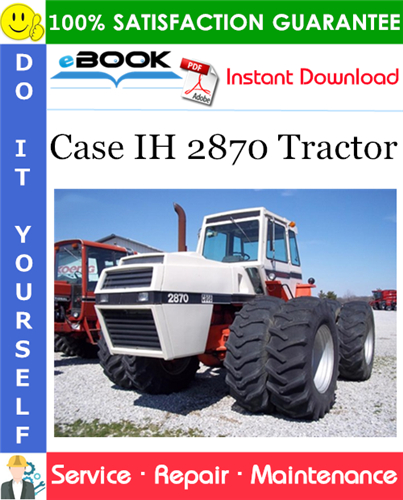 Thumbnail ☆☆ Best ☆☆ Case IH 2870 Tractor Service Repair Manual