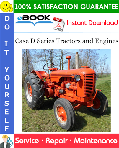 Thumbnail ☆☆ Best ☆☆ Case D Series Tractors and Engines Service Repair Manual