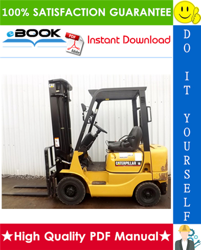 Thumbnail ☆☆ Best ☆☆ Caterpillar Cat DP15K AC, DP18K AC Lift Trucks Service Repair Manual