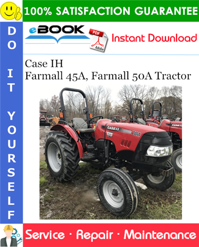 Thumbnail ☆☆ Best ☆☆ Case IH Farmall 45A, Farmall 50A Tractor Service Repair Manual