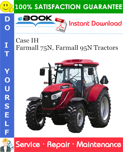 Thumbnail ☆☆ Best ☆☆ Case IH Farmall 75N, Farmall 95N Tractors Service Repair Manual