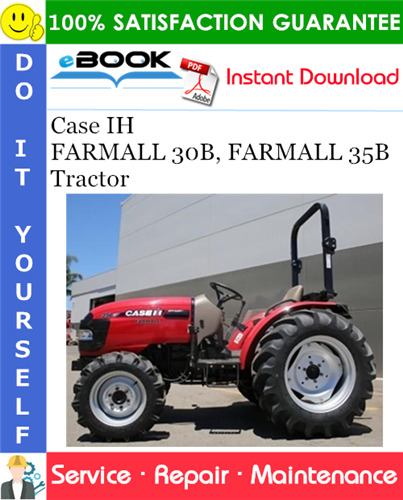 Thumbnail ☆☆ Best ☆☆ Case IH FARMALL 30B, FARMALL 35B Tractor Service Repair Manual
