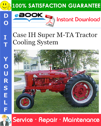 Thumbnail ☆☆ Best ☆☆ Case IH Super M-TA Tractor Cooling System Service Repair Manual